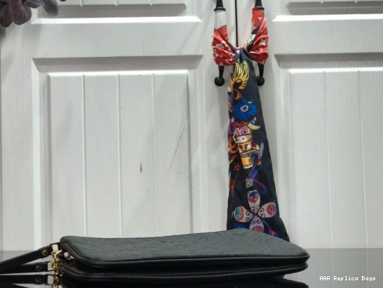 Aaa replica bags ZIP POCHETTE LOUIS VUITTON DOUBLE 0804